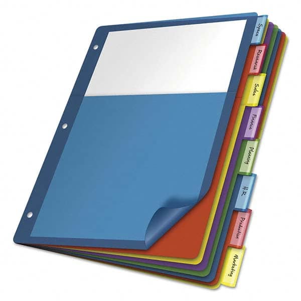 Cardinal - Tabs, Indexes & Dividers Indexes & Divider Type: Customizable Size: 11 x 8-1/2 - Caliber Tooling