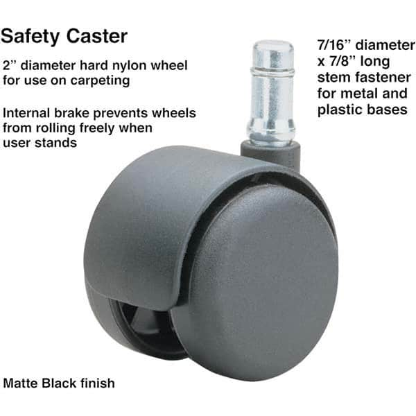 Master Caster - Cushions, Casters & Chair Accessories Type: Caster Set For Use With: Office and Home Furniture - Caliber Tooling