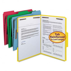 SMEAD - File Folders, Expansion Folders & Hanging Files Folder/File Type: File Folders with Top Tab Fastener Color: Multi-Color - Caliber Tooling