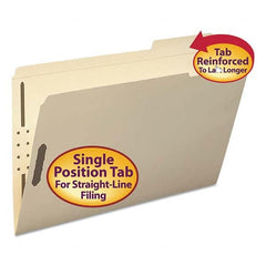 SMEAD - File Folders, Expansion Folders & Hanging Files Folder/File Type: File Folders with Top Tab Fastener Color: Manila - Caliber Tooling