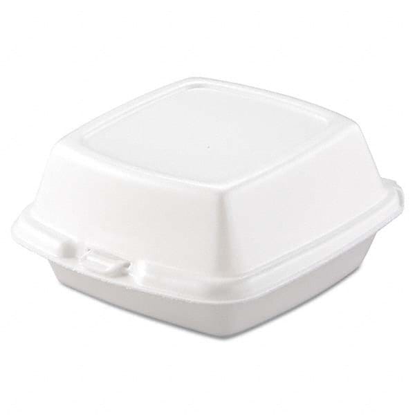 DART - Carryout Food Containers, Foam, 1-Comp, 5 7/8 x 6 x 3, White, 500/Carton - Caliber Tooling