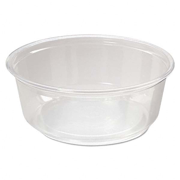 Fabri-Kal - Microwavable Deli Containers, 8 oz, Clear, 500/Carton - Caliber Tooling