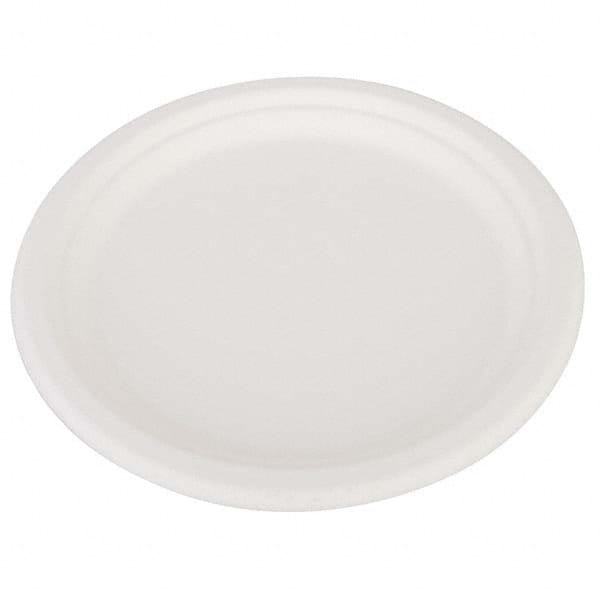 SCT - ChampWare Heavyweight Bagasse Dinnerware, Plate, 10", White, 500/Carton - Caliber Tooling