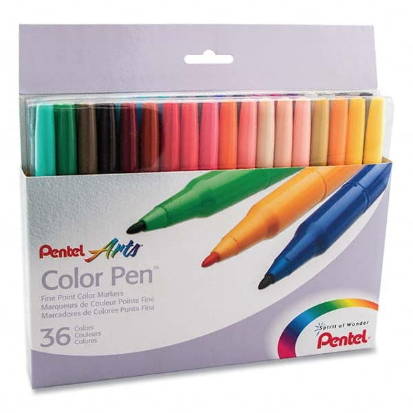 Pentel - Pens & Pencils Type: Color Pen Set Color: Assorted - Caliber Tooling