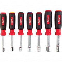 Milwaukee Tool - Nutdriver Sets Tool Type: Magnetic Tip Nutdriver Set System of Measurement: Metric - Caliber Tooling