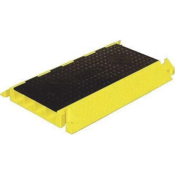 Checkers - On Floor Cable Covers Cover Material: Polyurethane Number of Channels: 4 - Caliber Tooling