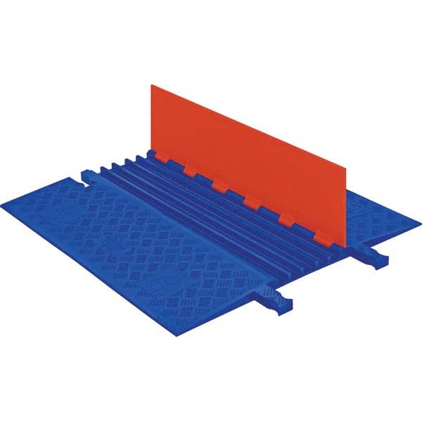 Checkers - On Floor Cable Covers Cover Material: Polyurethane Number of Channels: 5 - Caliber Tooling