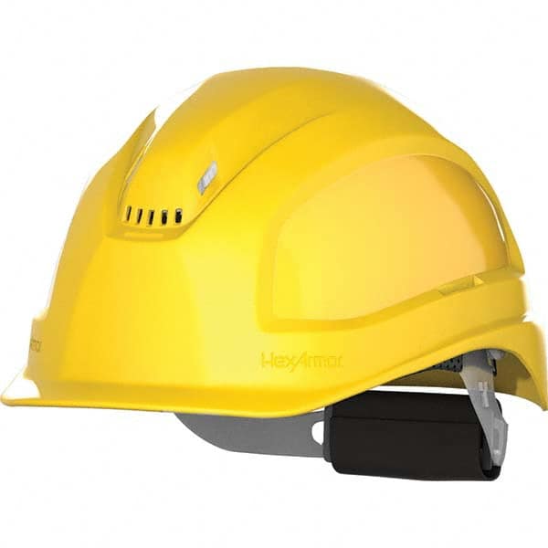 HexArmor - ANSI Type I Class C 6-Point Ratchet Short Brim Hard Hat - Caliber Tooling