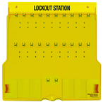 Padllock Wall Station - 22 x 22 x 1-3/4''-Unfilled; Base & Cover - Caliber Tooling