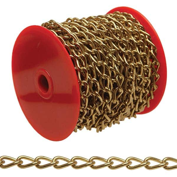 Campbell - Weldless Chain Type: Decorative Chain Load Capacity (Lb.): 5.000 - Caliber Tooling