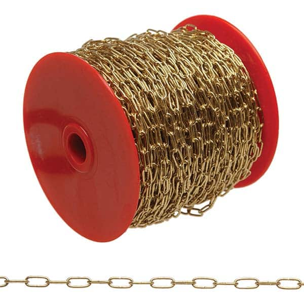 Campbell - Weldless Chain Type: Sash Chain Load Capacity (Lb.): 5.000 - Caliber Tooling