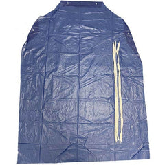 PRO-SAFE - Disposable & Chemical Resistant Aprons; Color: Blue - Exact Industrial Supply