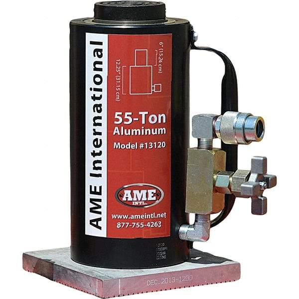 AME International - Compact Hydraulic Cylinders Type: Non-Cushion Mounting Style: Base - Vertical - Caliber Tooling