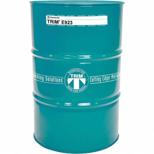 Master Fluid Solutions - TRIM E923 54 Gal Drum Cutting, Drilling, Sawing, Grinding, Tapping & Turning Fluid - Caliber Tooling