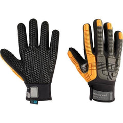 Honeywell - Size XL (10), ANSI Cut Lvl A6, Abrasion Lvl 4, Rubber Coated Cut Resistant Gloves - Caliber Tooling