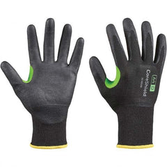 Honeywell - Size XL (10), ANSI Cut Lvl A4, Puncture Lvl 1, Abrasion Lvl 6, Nitrile Coated Cut Resistant Gloves - Caliber Tooling