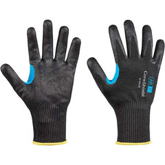 Honeywell - Size XL (10), ANSI Cut Lvl A6, Puncture Lvl 1, Abrasion Lvl 6, Nitrile Coated Cut Resistant Gloves - Caliber Tooling