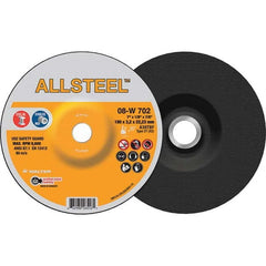 WALTER Surface Technologies - Depressed-Center Wheels Wheel Diameter (Inch): 7 Wheel Thickness (Inch): 1/8 - Caliber Tooling