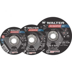 WALTER Surface Technologies - Cutoff Wheels Tool Compatibility: Angle Grinders Wheel Diameter (Inch): 6 - Caliber Tooling