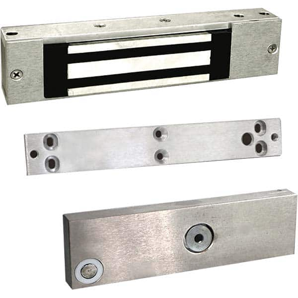 Electromagnet Locks; Average Magnetic Pull (Lb.): 600.000; 600.0 lb; Timer: No; LED: No; Finish: Aluminum; Features: Door Position Switch; Finish/Coating: Aluminum; Led Included: No; Average Magnetic Pull: 600.0 lb