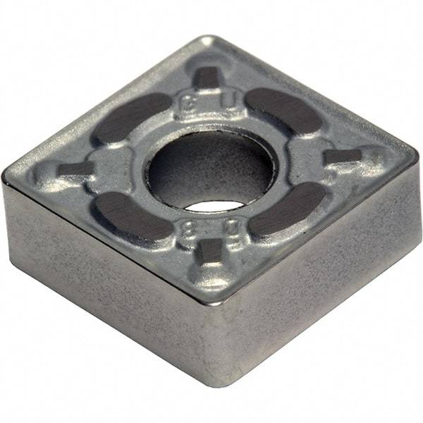 Sumitomo - SNMG433 EGU Grade AC5025S Carbide Turning Insert - TiAlSiN Finish, 90° Square, 1/2" Inscr Circle, 3/16" Thick, 0.0469" Corner Radius - Caliber Tooling