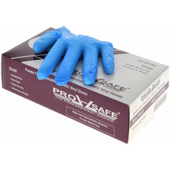 PRO-SAFE - Size S, 3 mil, Synthetic Hybrid Disposable Gloves - Caliber Tooling