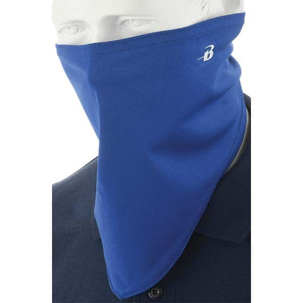 PRO-SAFE - 10 Pack, Size Universal Royal Blue Bandana Design Washable Face Mask - Caliber Tooling