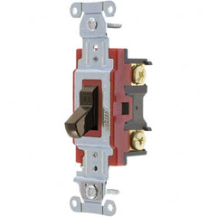 Bryant Electric - Wall & Dimmer Light Switches Switch Type: Four Way Switch Operation: Toggle - Caliber Tooling