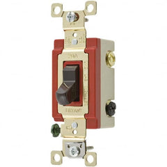 Bryant Electric - Wall & Dimmer Light Switches Switch Type: Four Way Switch Operation: Toggle - Caliber Tooling