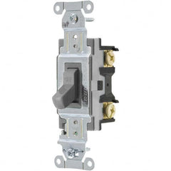 Bryant Electric - Wall & Dimmer Light Switches Switch Type: NonDimmer Switch Operation: Toggle - Caliber Tooling