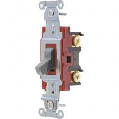 Bryant Electric - Wall & Dimmer Light Switches Switch Type: Four Way Switch Operation: Toggle - Caliber Tooling