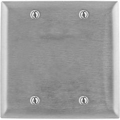 Bryant Electric - Wall Plates Wall Plate Type: Blank Wall Plate Color: Metallic - Caliber Tooling