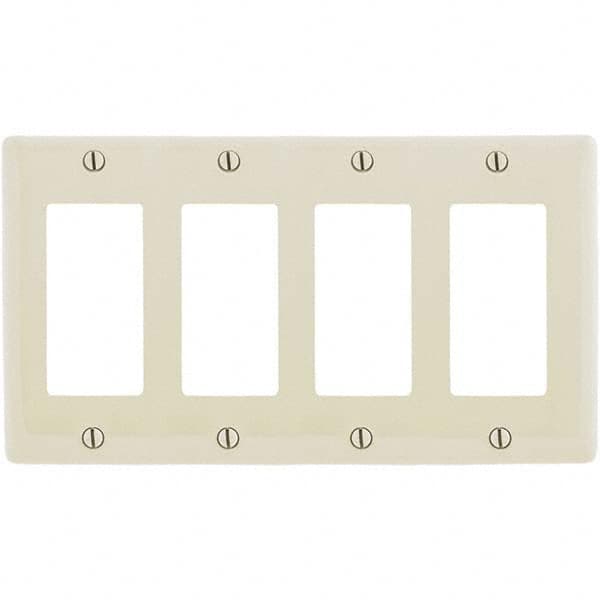 Bryant Electric - Wall Plates Wall Plate Type: Outlet Wall Plates Color: Light Almond - Caliber Tooling