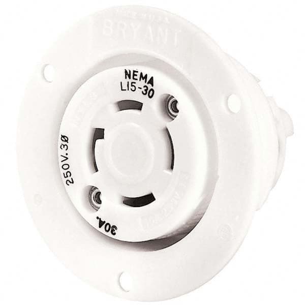 Bryant Electric - Twist Lock Receptacles Receptacle/Part Type: Receptacle Gender: Female - Caliber Tooling