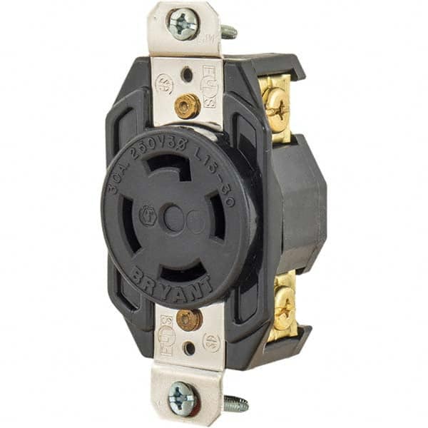 Bryant Electric - Twist Lock Receptacles Receptacle/Part Type: Receptacle Gender: Female - Caliber Tooling