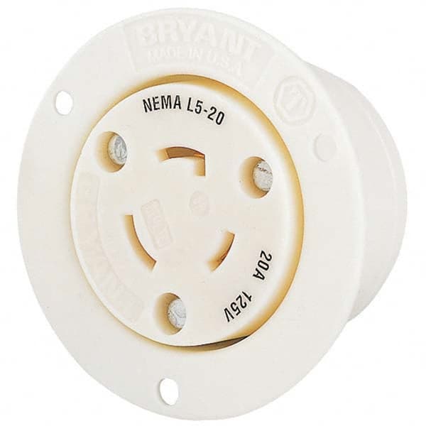 Bryant Electric - Twist Lock Receptacles Receptacle/Part Type: Receptacle Gender: Female - Caliber Tooling