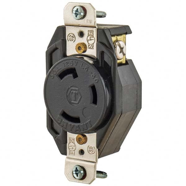 Bryant Electric - Twist Lock Receptacles Receptacle/Part Type: Receptacle Gender: Female - Caliber Tooling