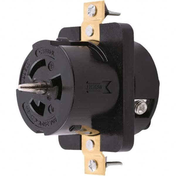 Bryant Electric - Twist Lock Receptacles Receptacle/Part Type: Receptacle Gender: Female - Caliber Tooling