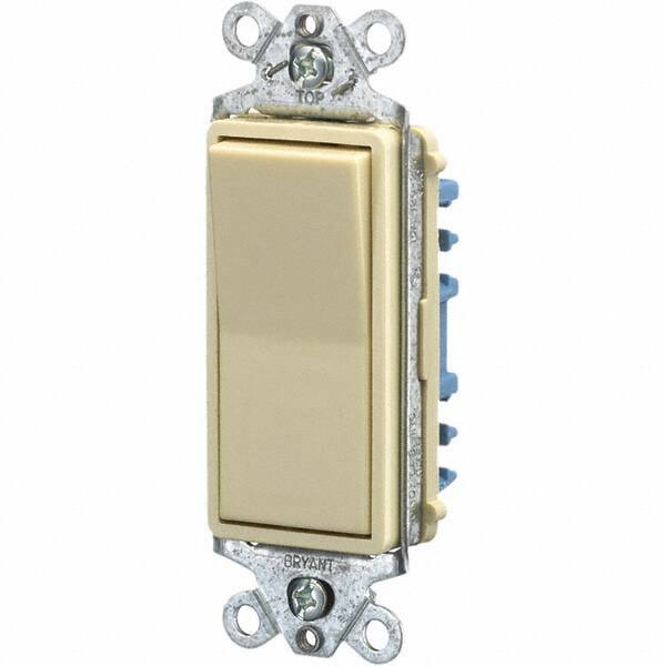 Bryant Electric - Wall & Dimmer Light Switches Switch Type: NonDimmer Switch Operation: Rocker - Caliber Tooling