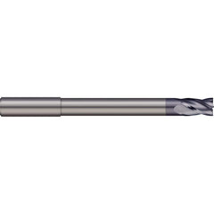 Square End Mill: 0.315'' Dia, 0.5512'' LOC, 2 Flutes, Solid Carbide Single End, AlTiN Finish, 30 ° Helix, Centercutting, RH Cut, RH Flute