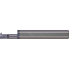 Micro 100 - Single Point Threading Tools; Thread Type: Internal ; Material: Solid Carbide ; Profile Angle: 60 ; Threading Diameter (Decimal Inch): 0.3200 ; Cutting Depth (Decimal Inch): 1.0000 ; Maximum Threads Per Inch: 32 - Exact Industrial Supply