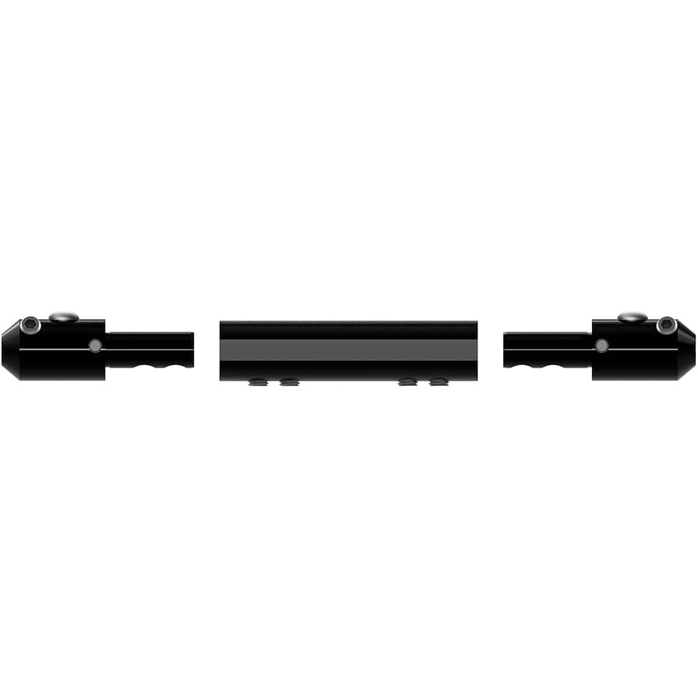 Micro 100 - Boring & Grooving Bar Holders; Inside Diameter (Inch): 7/16 ; Inside Diameter (Decimal Inch): 0.4375 ; Outside Diameter (Decimal Inch): 0.7500 ; Outside Diameter (Inch): 3/4 ; Overall Length (Decimal Inch): 2.50000 ; Overall Length (Inch): 2- - Exact Industrial Supply