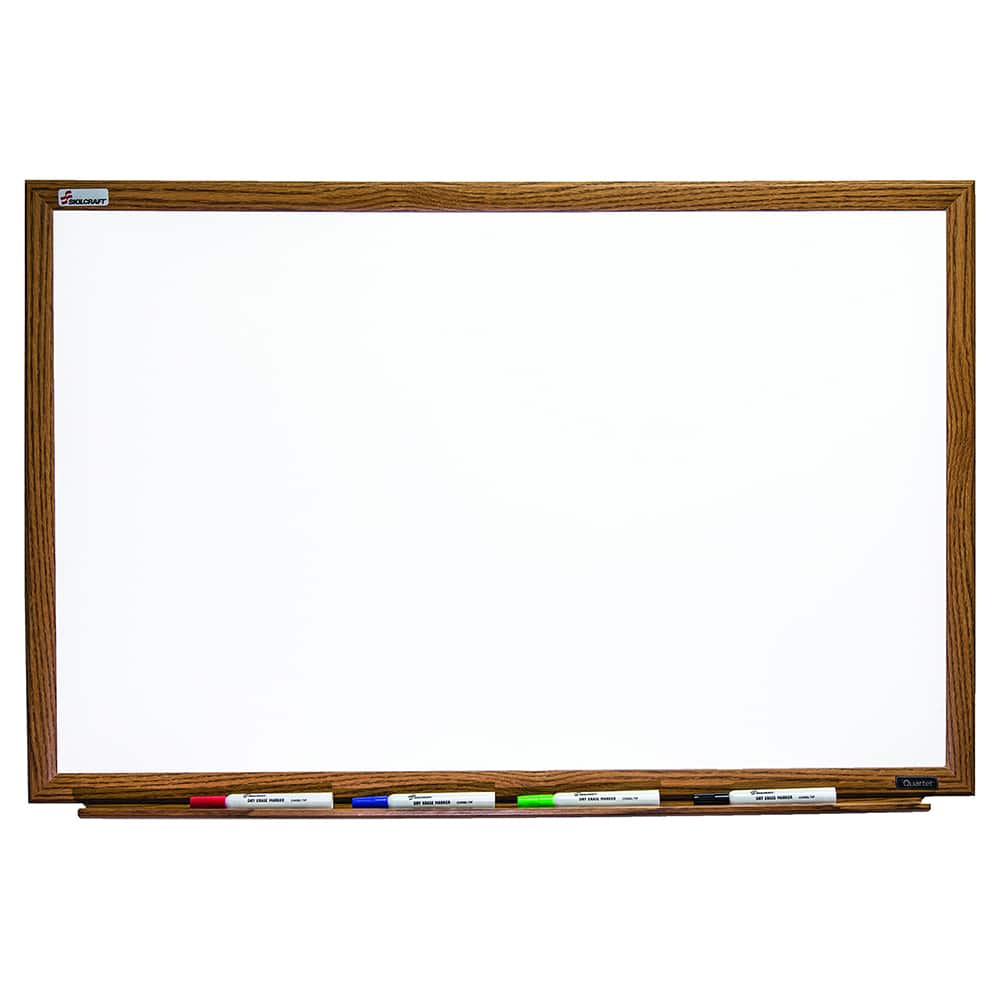 Ability One - Whiteboards & Magnetic Dry Erase Boards; Height (Inch): 36 ; Width (Inch): 24 ; Material: Porcelain - Exact Industrial Supply