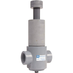 Hayward - Pressure Regulating Valves; Pipe Size: 1/4 (Inch); End Connections: Threaded ; Material: CPVC ; Seal Material: FPM ; Minimum Working Pressure (psi): 5.0 ; Maximum Working Pressure (psi): 75.000 - Exact Industrial Supply