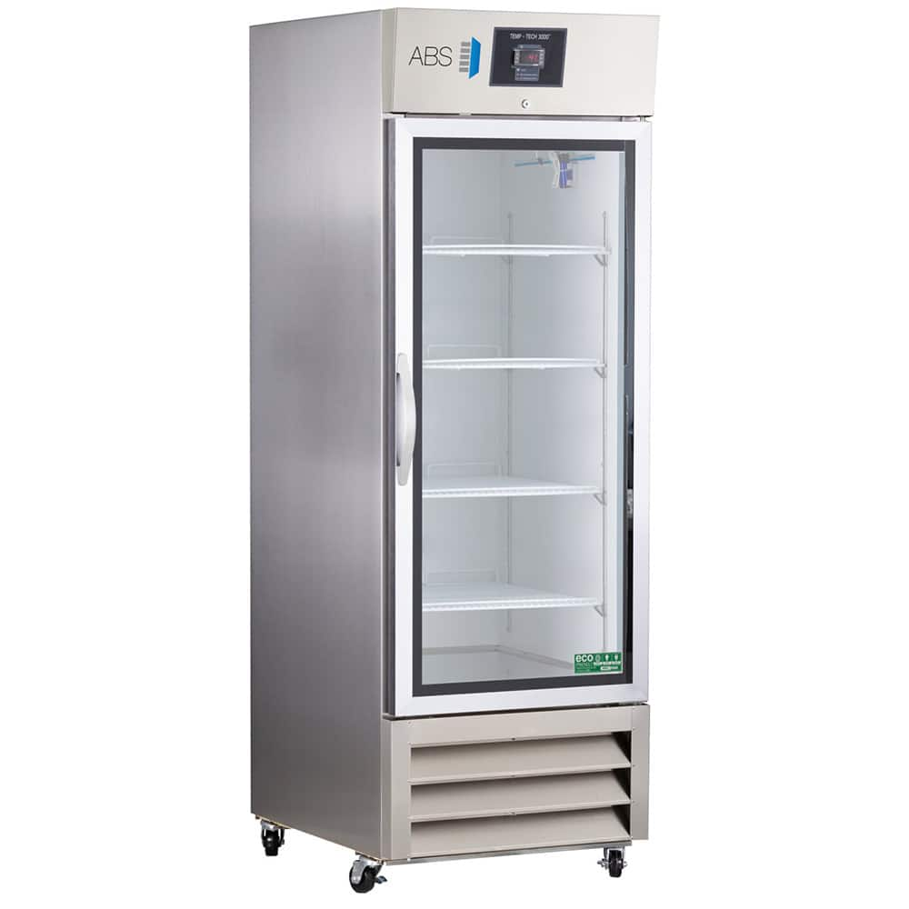 American BioTech Supply - Laboratory Refrigerators and Freezers; Type: Pharmacy Refrigerator ; Volume Capacity: 23 Cu. Ft. ; Minimum Temperature (C): 2.00 ; Maximum Temperature (C): 8.00 ; Width (Inch): 26-7/8 ; Depth (Inch): 35-3/4 - Exact Industrial Supply