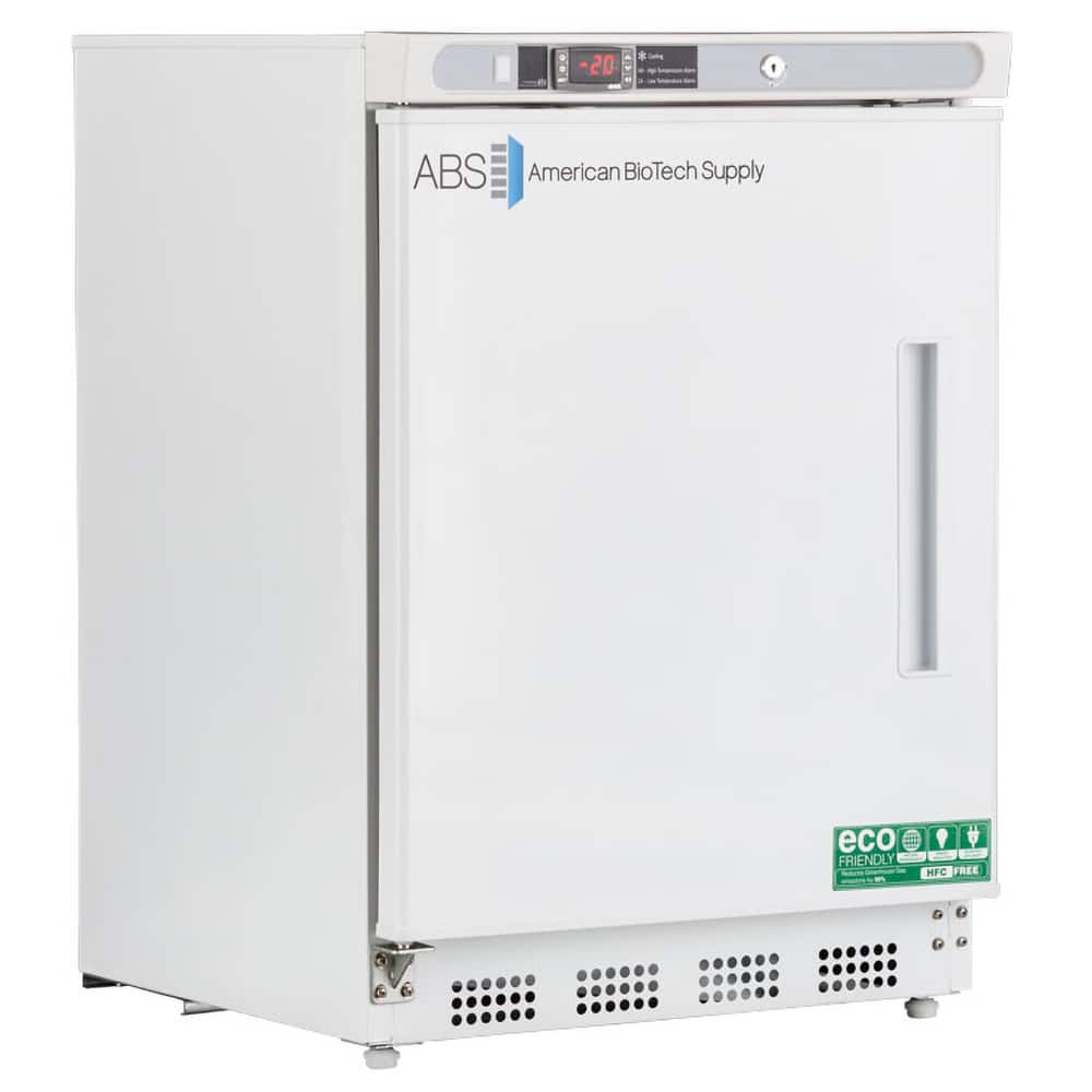 American BioTech Supply - Laboratory Refrigerators and Freezers; Type: Undercounter Built-In Freezer ; Volume Capacity: 4.2 Cu. Ft. ; Minimum Temperature (C): -15.00 ; Maximum Temperature (C): -25.00 ; Width (Inch): 23-3/4 ; Depth (Inch): 24-1/2 - Exact Industrial Supply