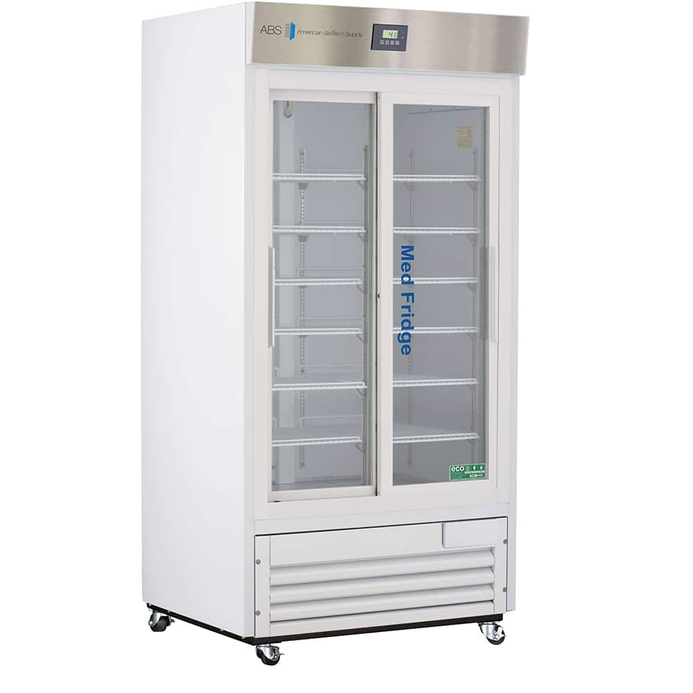 American BioTech Supply - Laboratory Refrigerators and Freezers; Type: Pharmacy/Vaccine Refrigerator ; Volume Capacity: 33 Cu. Ft. ; Minimum Temperature (C): 2.00 ; Maximum Temperature (C): 8.00 ; Width (Inch): 39-5/8 ; Depth (Inch): 33-1/4 - Exact Industrial Supply