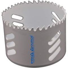 Hole Saw: 3″ Saw Dia Bi-Metal, Variable Edge