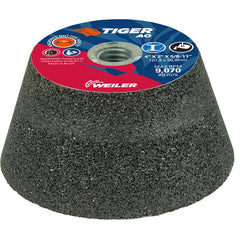 Weiler - Tool & Cutter Grinding Wheels; Wheel Type: Type 11 ; Superabrasive Wheel Type Number: Type 11A1 ; Wheel Diameter (Inch): 4 ; Hole Size (Inch): 5/8 ; Hole Thread Size: 5/8-11 ; Overall Thickness (Inch): 2 - Exact Industrial Supply