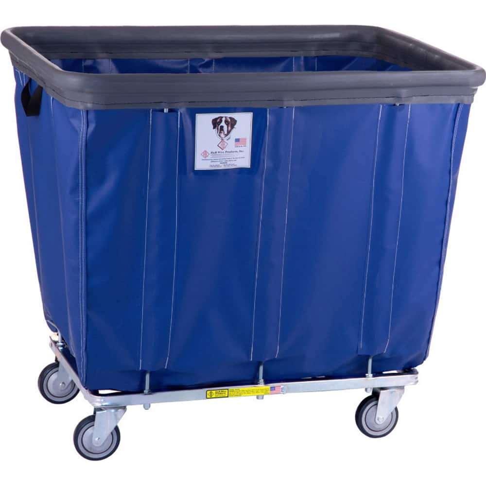 R&B Wire Products - 10 Bushel 600 Lb Heavy Duty 18 oz Vinyl Bumper Truck - Exact Industrial Supply